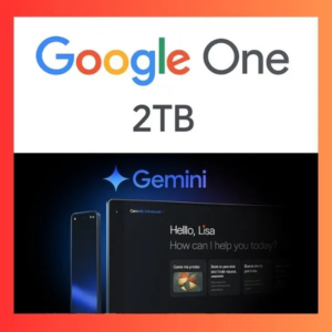 Google One 2TB + Gemini Pro | 1 Year Official